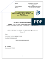 Tpe Analyse Fonctionnel de Vrai