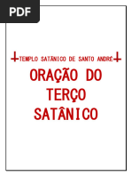 Oração Do Terço Satânico