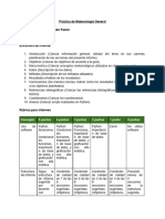 Rúbrica para Práctica Met. Gral.