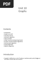 CACS201 Unit 10 - Graphs