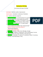 Evaluative Writing PDF-1