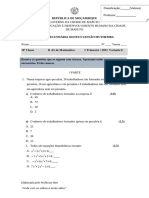 Classificação: - (Valores) Professor: - : X X X X X X X X