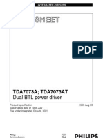 TDA7073A Datasheet