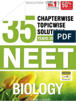 MTG 35 Years NEET Biology