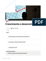 Crescimento e Desenvolvimento