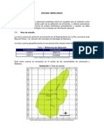 Estudio Hidrológico-Santiago