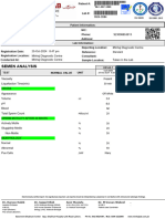 Semen Analysis: Waleed