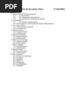 La Clasificación de Los Seres Vivos JUAN CARLOS SALVADOR