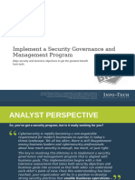 01 Build A Security Governance and Management Plan Executive Brief