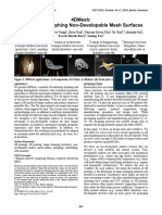 4DMesh 4D Printing Morphing Non-Developable Mesh Surfaces