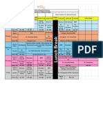 Time Table 1st SEM MSBT 2024