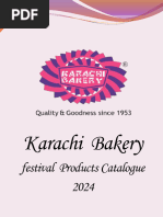 Karachi Bakery - Festival Products Catalogue - Bangalore