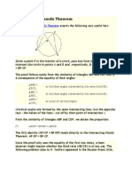 Intersecting Chords Theorem