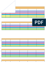 Cuadro de Conjugaciones de Los Verbos Amar, Temer y Partir en El Tiempo Simple 2024