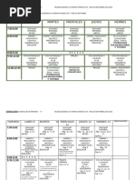 Horario Propuesta y Planeacion Trim 1