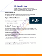 Current Loop Law