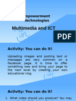 Multimedia and ICT-ACTIVITY