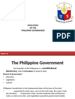 Evolution of The Phillipine Government: Week 5-6