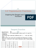 Section 4.6 Graphs Tangent and Cotangent Functions Used For Lesson