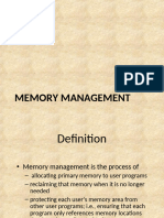 Unit3 - Memory Management