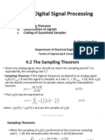 Lec 3 - Chap 1 - Sampling Theorem and Qunatization - Proakis - F24