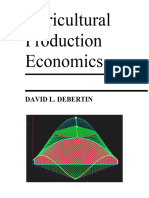 Agricultural Production Economics-Debertin