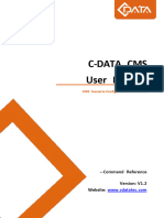 C-Data Cms User Manual: Website