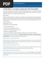 VLAN Basic Concepts Explained With Examples