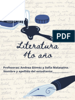 Literatura 4to - Introducción