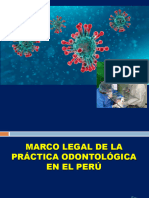 Marco Legal Peru Odontologia 2021