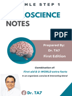 DR Ta7 Neuroscience Notes 2024 PDF Uhw