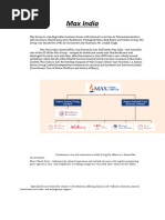 Max India Document PDF