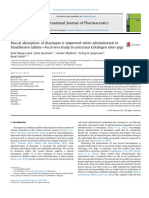 Buccal Absorption of Diazepam Is Improved When Administered in Bioadhesive Tablets-An in Vivo Study in Conscious Göttingen Mini-Pigs