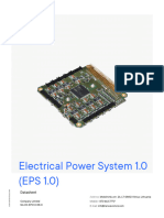 NanoAvionics Electrical Power System Datasheet NA-DS-EPS1.0-R8-0