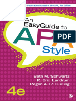 An EasyGuide To APA Style, Fourth Edition