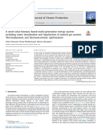 A Novel Solar-Biomass Based Multi-Generation Energy System