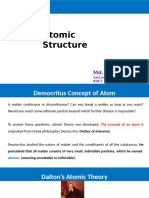 Atomic Structure: Md. Kaium Hossain