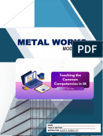 Module 2 Lesson 6 Bench Metal and Sheet Metal Work