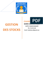 Cours de Gestion de Stock