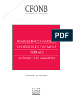 VIREMENT Remises Informatisées D Ordres de Paiement Deplace 320C - 2005