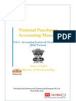 Draft Accounting Manual For Panchayati Raj