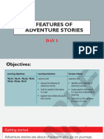 Features of Adventure Stories