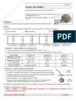 2BAC CHIMIE Caractériser Une Solution, Page 10 Et 11 Corrigées