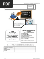 Clase 02 Excel Formulas y Funciones