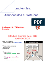 Aula 3 - Estrutura e Função de Aminoácidos e Proteínas Odonto 1 - 2023