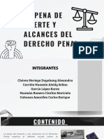 La Pena de Muerte y Alcances Del Derecho Penal. GRUPO 5