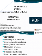 SLS 3130 Slides Mediation 1