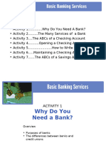 Basic Banking Services