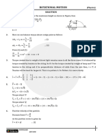 DPP - 02 (Solution) - Torque