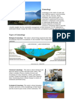 Limnology and Types Limnology